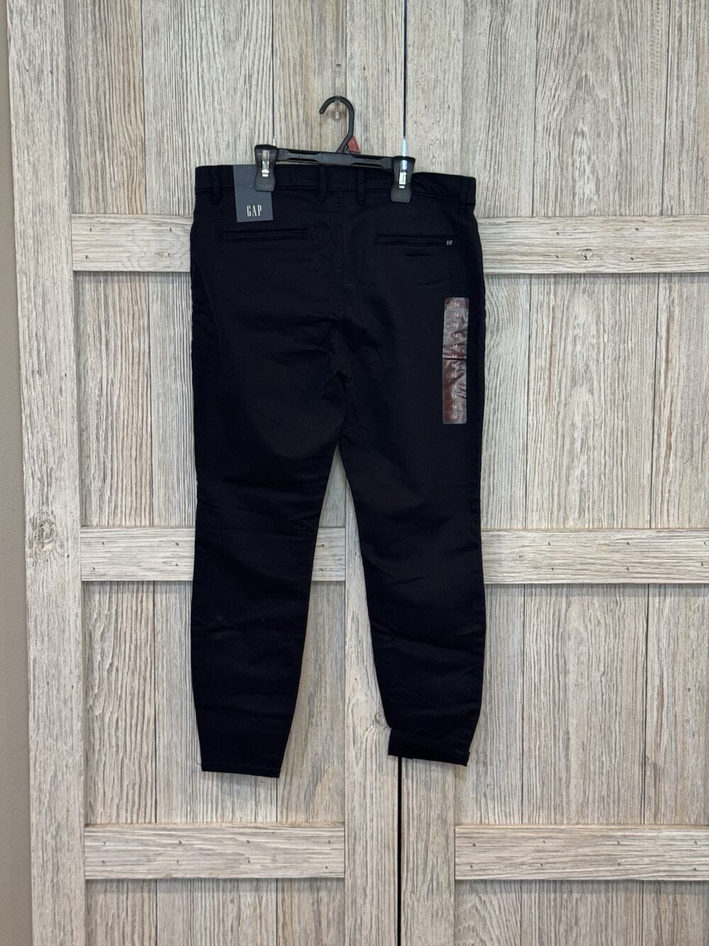 Gap Women Stretch Skinny Pants Black Size 14 NWT